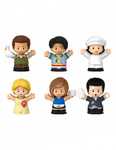 Friends Pack de 6 Minifiguras Fisher-Price Little People Collector 7 cm
