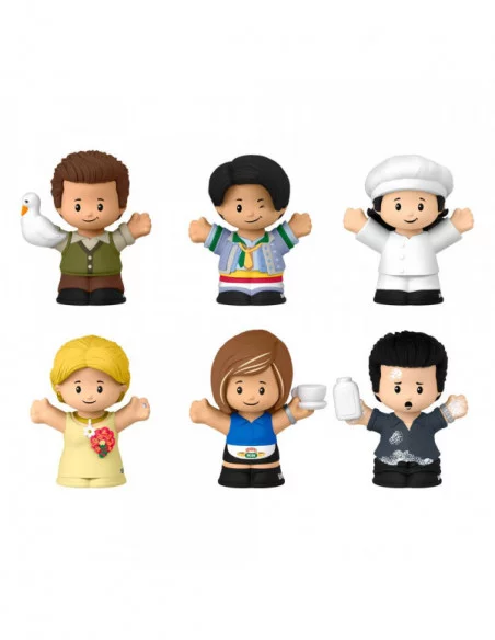 Friends Pack de 6 Minifiguras Fisher-Price Little People Collector 7 cm