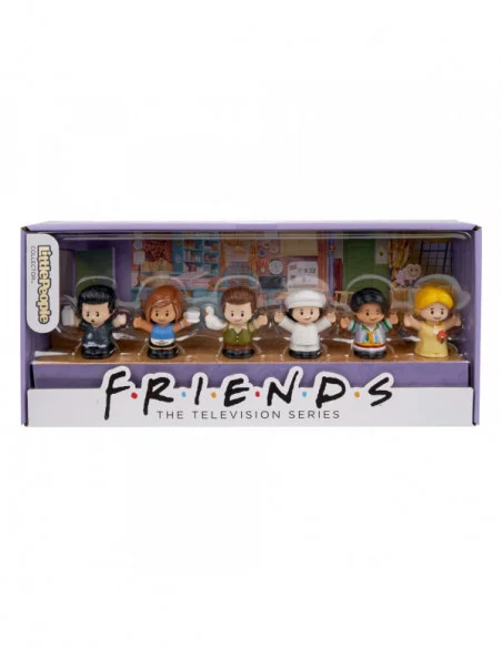 Friends Pack de 6 Minifiguras Fisher-Price Little People Collector 7 cm