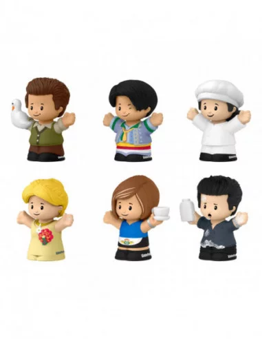Friends Pack de 6 Minifiguras Fisher-Price Little People Collector 7 cm