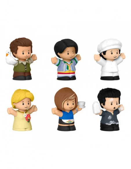 Friends Pack de 6 Minifiguras Fisher-Price Little People Collector 7 cm Friends Pack de 6 Minifiguras Fisher-Price Little People Collector 7 cm