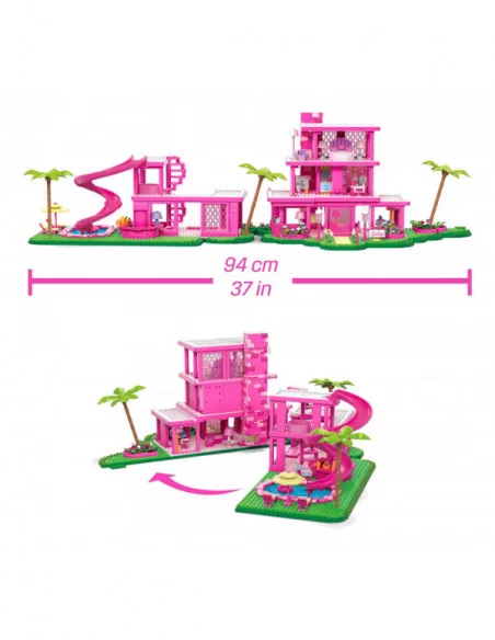 Barbie The Movie Kit de Construcción MEGA La Casa de los Sueños de Barbie Barbie The Movie Kit de Construcción MEGA La Casa de los Sueños de Barbie