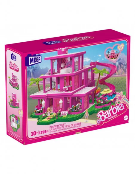 Barbie The Movie Kit de Construcción MEGA La Casa de los Sueños de Barbie Barbie The Movie Kit de Construcción MEGA La Casa de los Sueños de Barbie