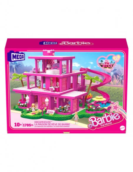 Barbie The Movie Kit de Construcción MEGA La Casa de los Sueños de Barbie Barbie The Movie Kit de Construcción MEGA La Casa de los Sueños de Barbie