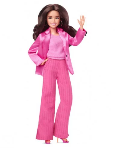 Barbie The Movie Muñeca Gloria Wearing Pink Power Pantsuit