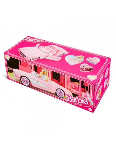 Barbie The Movie Vehículo Pink Corvette Convertible Barbie The Movie Vehículo Pink Corvette Convertible