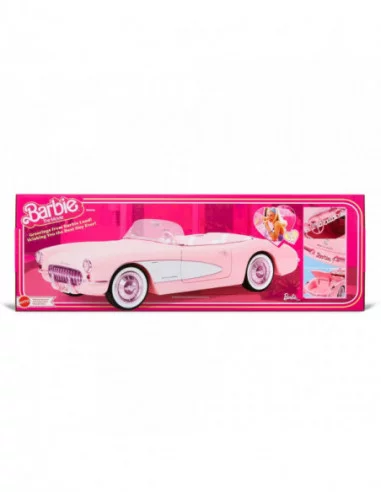 Barbie The Movie Vehículo Pink Corvette Convertible