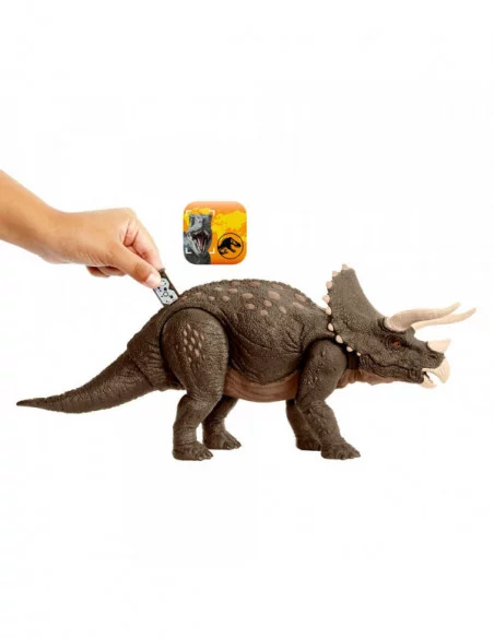 Jurassic World Figura Sustainable Triceratops