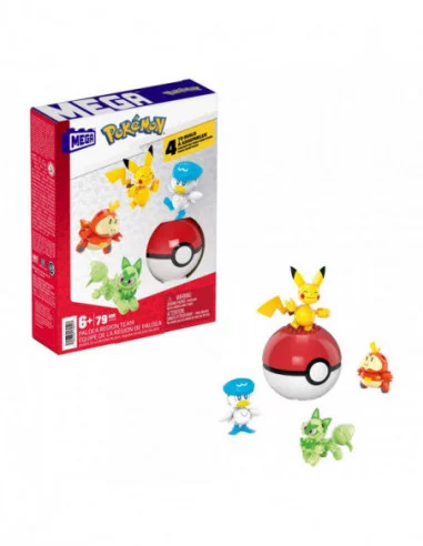 Pokémon Kit de Construcción Mega Construx Equipo de la Región Paldea