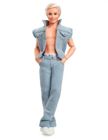 Barbie The Movie Muñeca Ken Wearing Denim Matching Set