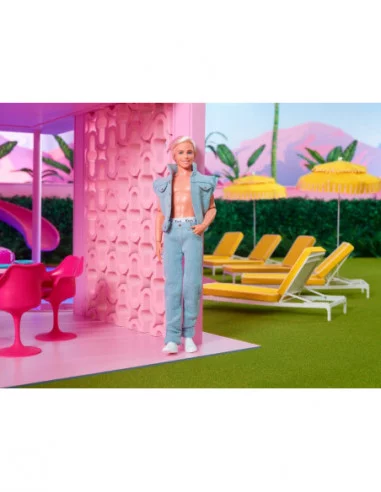 Barbie The Movie Muñeca Ken Wearing Denim Matching Set