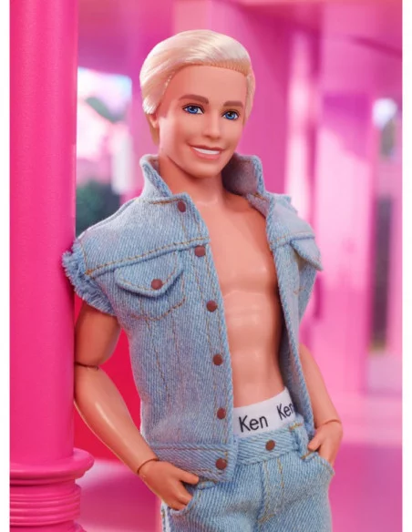 Barbie The Movie Muñeca Ken Wearing Denim Matching Set
