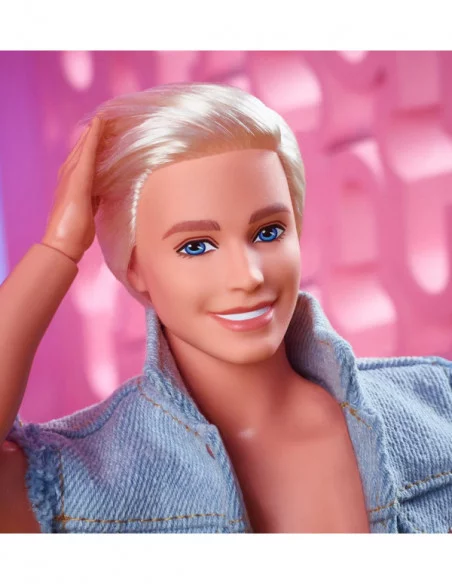 Barbie The Movie Muñeca Ken Wearing Denim Matching Set