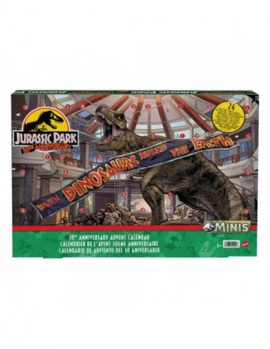 Jurassic Park Minis Calendario de adviento 30 Aniversario