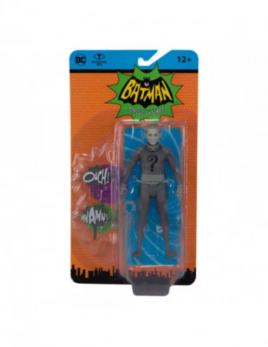 DC Retro Figura Batman 66 The Riddler (Black & White TV Variant) 15 cm