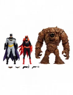 DC Multiverse Figuras Multipack Clayface, Batman & Batwoman (DC Rebirth) (Gold Label) 18 cm 2