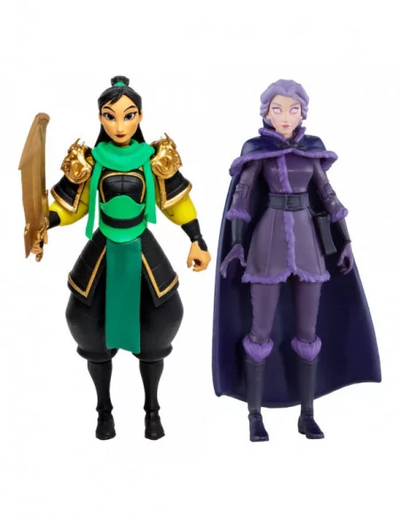 Disney Mirrorverse Figuras Princess Pack Mulan, Belle (Fractured) & Arielle (Gold Label) 13 - 18 cm Disney Mirrorverse Figuras Princess Pack Mulan, Belle (Fractured) & Arielle (Gold Label) 13 - 18 cm