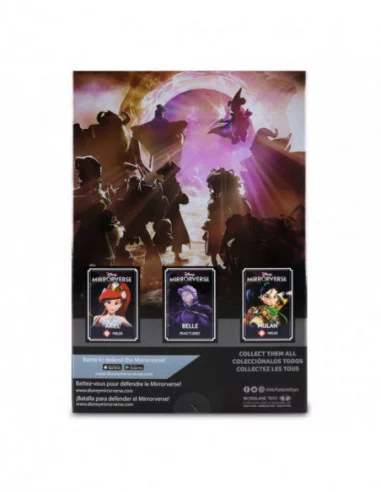 Disney Mirrorverse Figuras Princess Pack Mulan, Belle (Fractured) & Arielle (Gold Label) 13 - 18 cm