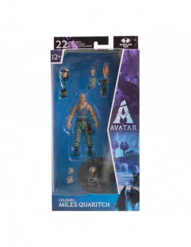 Avatar Figura Colonel Miles Quaritch 10 cm