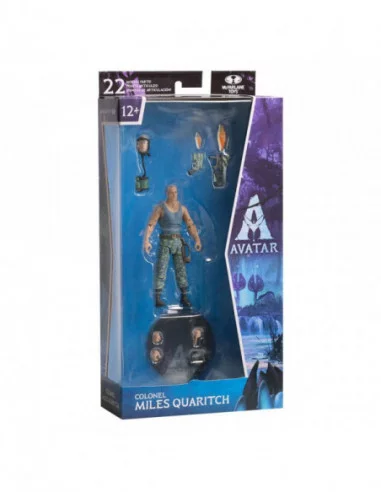 Avatar Figura Colonel Miles Quaritch 10 cm