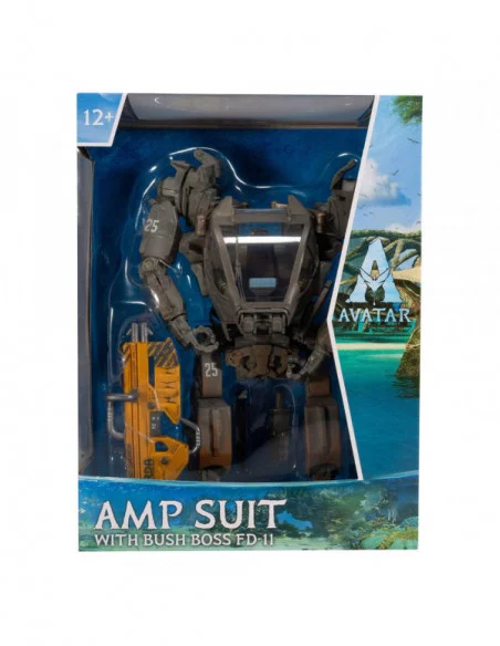 Avatar: el sentido del agua Figura Megafig Amp Suit with Bush Boss FD-11 30 cm