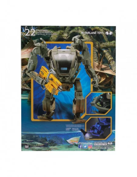 Avatar: el sentido del agua Figura Megafig Amp Suit with Bush Boss FD-11 30 cm