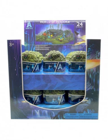 Avatar Figuras Brillo de luz negra Blind Box Expositor (24)