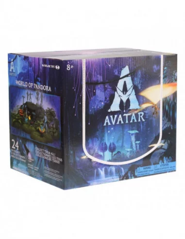 Avatar Figuras Brillo de luz negra Blind Box Expositor (24)