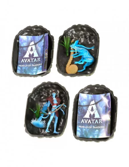 Avatar Figuras Brillo de luz negra Blind Box Expositor (24)