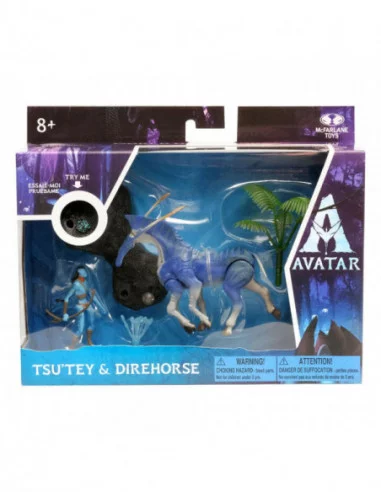 Avatar Figuras Deluxe Medium Tsu'tey & Direhorse