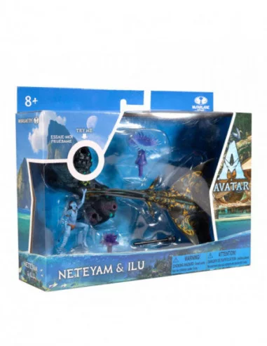 Avatar: el sentido del agua Figuras Deluxe Medium Neteyam & Ilu