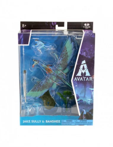 Avatar Figuras Deluxe Large Jake Sully & Banshee