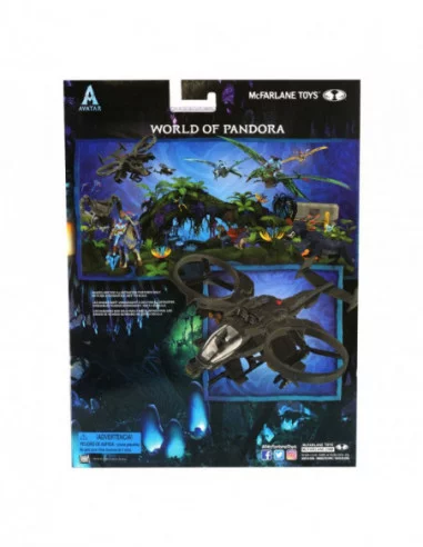 Avatar Vehículo con Figura Deluxe Large AT-99 Scorpion Gunship