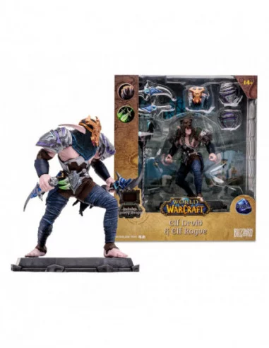 World of Warcraft Figura Night Elf Druid Rogue (Rare) 15 cm
