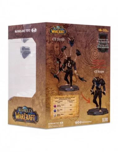 World of Warcraft Figura Night Elf Druid Rogue (Rare) 15 cm