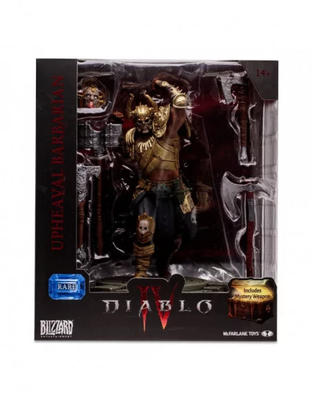 Diablo 4 Figura Barbarian (Rare) 15 cm