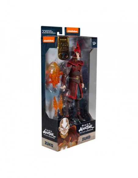 Avatar: la leyenda de Aang Figura Prince Zuko Helmeted (Gold Series) 18 cm