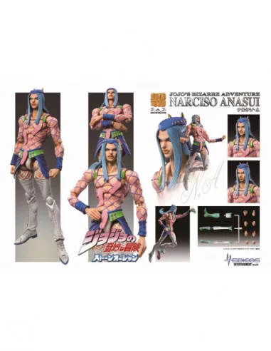 JoJo's Bizarre Adventure Part6 Stone Ocean Figura Chozokado (Narciso A) 15 cm