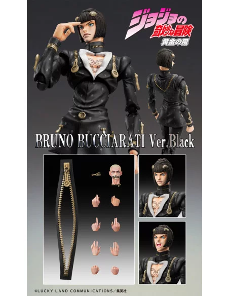 JoJo's Bizarre Adventure Part6 Stone Ocean Figura Chozokado (Bruno Bucciarati Ver. Black) 15 cm