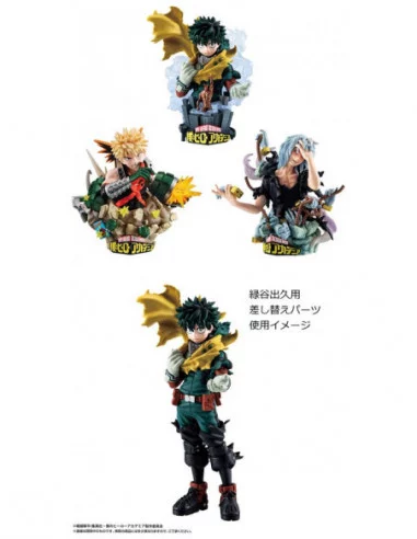 My Hero Academia Petitrama EX Series PAck de 3 Figuras Type-Decision Special Edition 9 cm