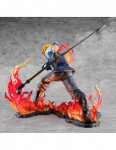 One Piece Estatua PVC Excellent Model P.O.P. Sabo Fire Fist Inheritance Limited Edition 15 cm 2