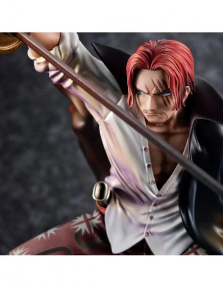 One Piece Estatua PVC P.O.P. Playback Memories Red-haired Shanks 21 cm