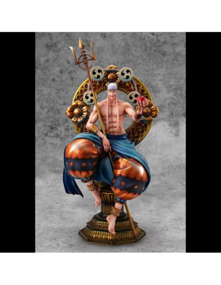 One Piece Estatua PVC P.O.P. Neo Maximum The only God of Skypiea Enel 34 cm