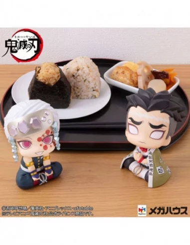 Demon Slayer Kimetsu no Yaiba Estatuas PVC Look Up Tengen Uzui & Gyomei Himejima LTD Ver. 11 cm
