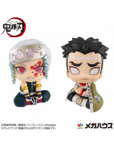 Demon Slayer Kimetsu no Yaiba Estatuas PVC Look Up Tengen Uzui & Gyomei Himejima LTD Ver. 11 cm