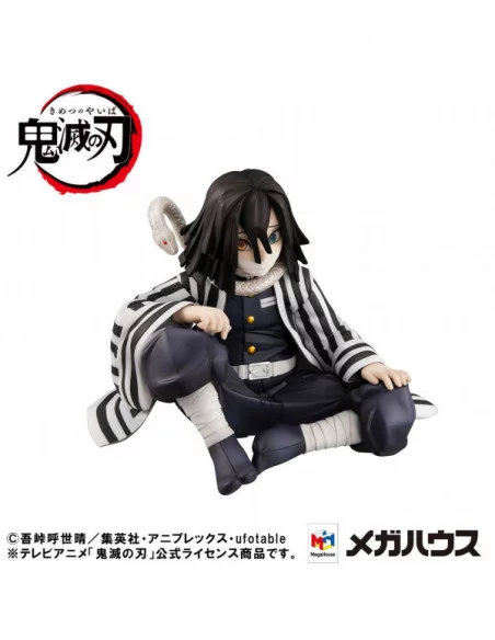 Demon Slayer Kimetsu no Yaiba Estatua PVC G.E.M. Iguro-san Palm Size Deluxe Version 7 cm