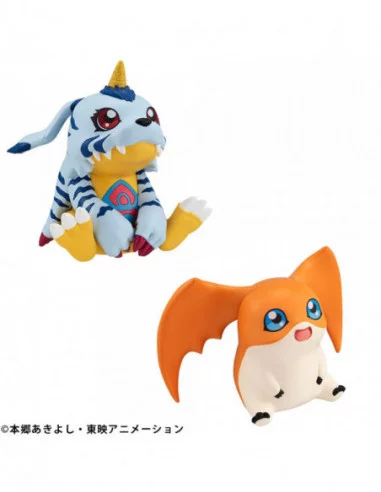 Digimon Adventure Estatuas PVC Look Up Gabumon&Patamon set 11 cm