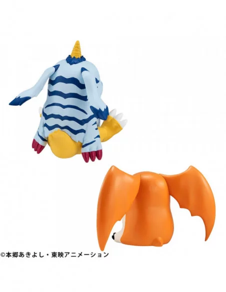 Digimon Adventure Estatuas PVC Look Up Gabumon&Patamon set 11 cm