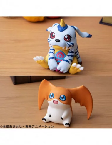 Digimon Adventure Estatuas PVC Look Up Gabumon&Patamon set 11 cm