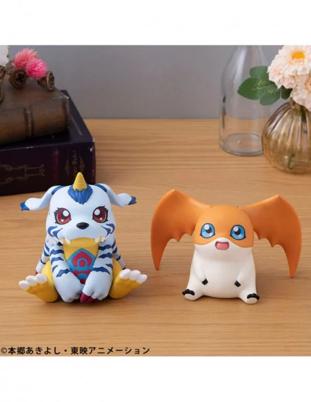 Digimon Adventure Estatuas PVC Look Up Gabumon&Patamon set 11 cm